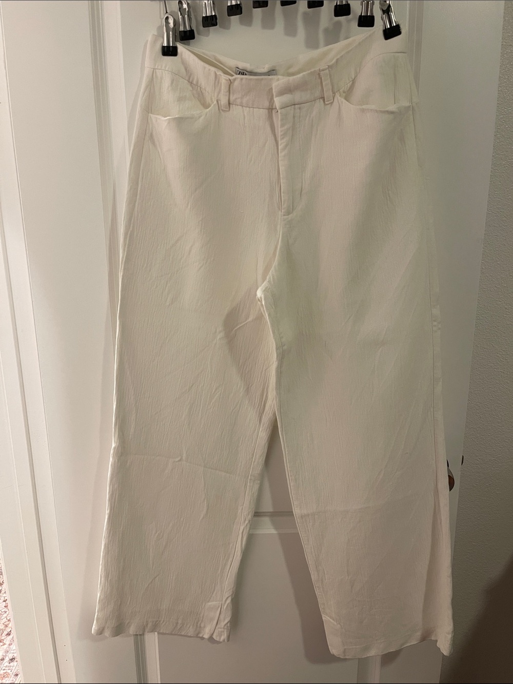 Zara Ivory Trousers